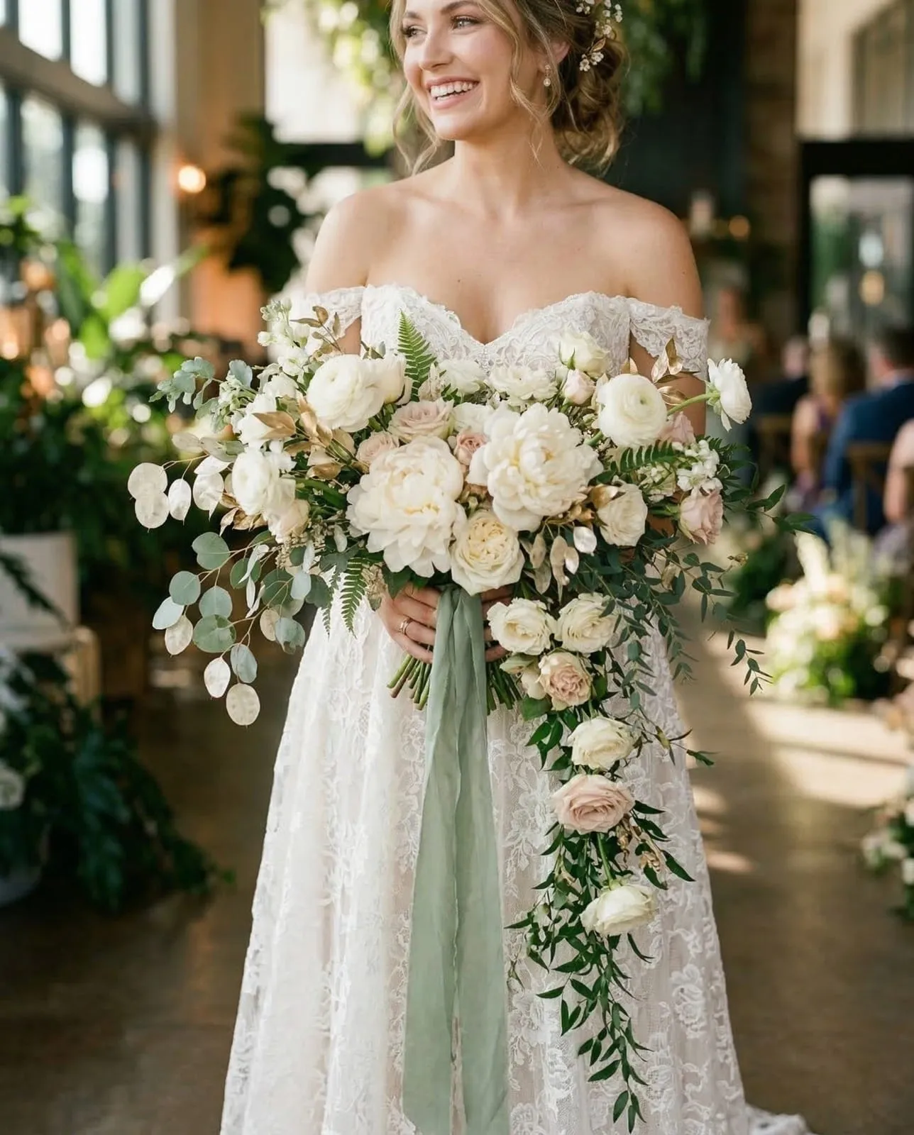 A Peach & Sage Garden Affair