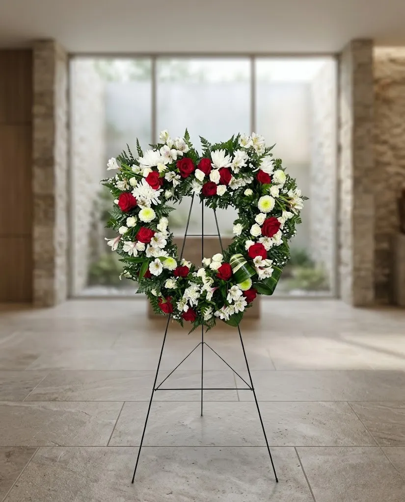 Sympathy Flowers for a Service at Stowers Funeral Home, Brandon
